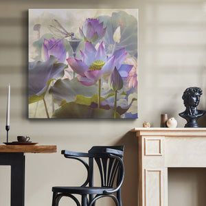 Lotus Sanctuary II-Premium Gallery Wrapped Canvas - Ready to Hang