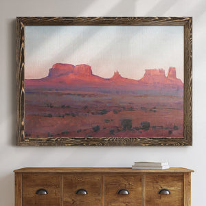 Red Rocks at Dusk II-Premium Framed Canvas - Ready to Hang