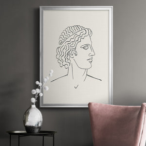 Greek Busts I Premium Framed Print - Ready to Hang