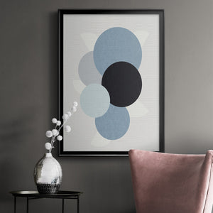 Shapely Blues II Premium Framed Print - Ready to Hang