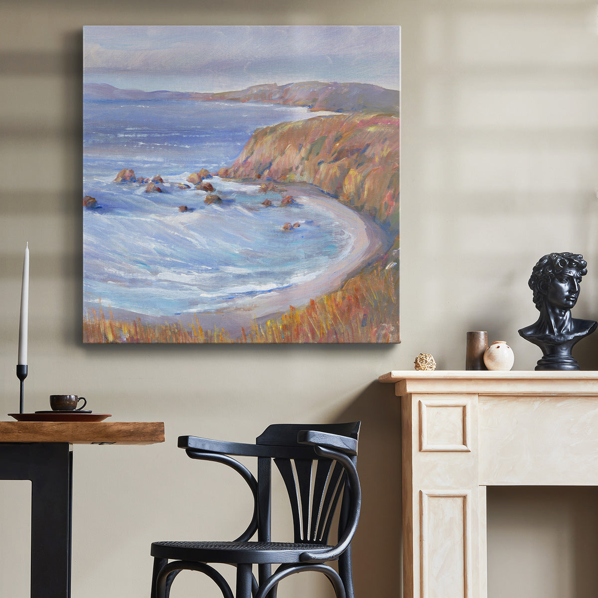 Along the Coast II-Premium Gallery Wrapped Canvas - Ready to Hang