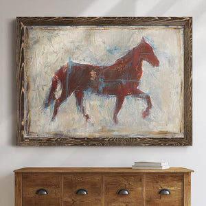 Iron Equine II-Premium Framed Canvas - Ready to Hang