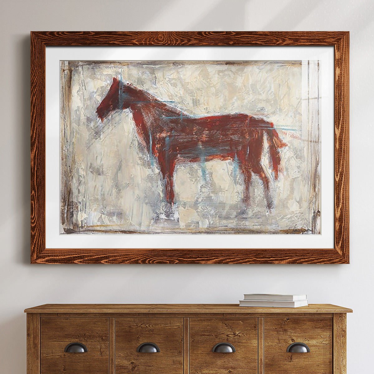 Iron Equine I-Premium Framed Print - Ready to Hang