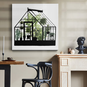 Glass House I-Premium Gallery Wrapped Canvas - Ready to Hang