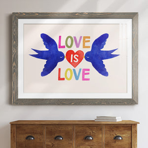 Love Loudly Collection A-Premium Framed Print - Ready to Hang
