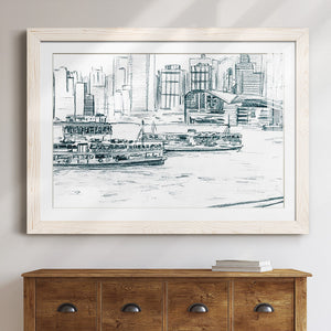 Ferryboats I-Premium Framed Print - Ready to Hang