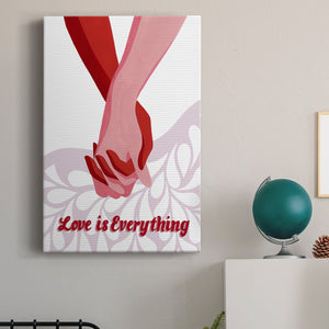 Groovy Love I Premium Gallery Wrapped Canvas - Ready to Hang