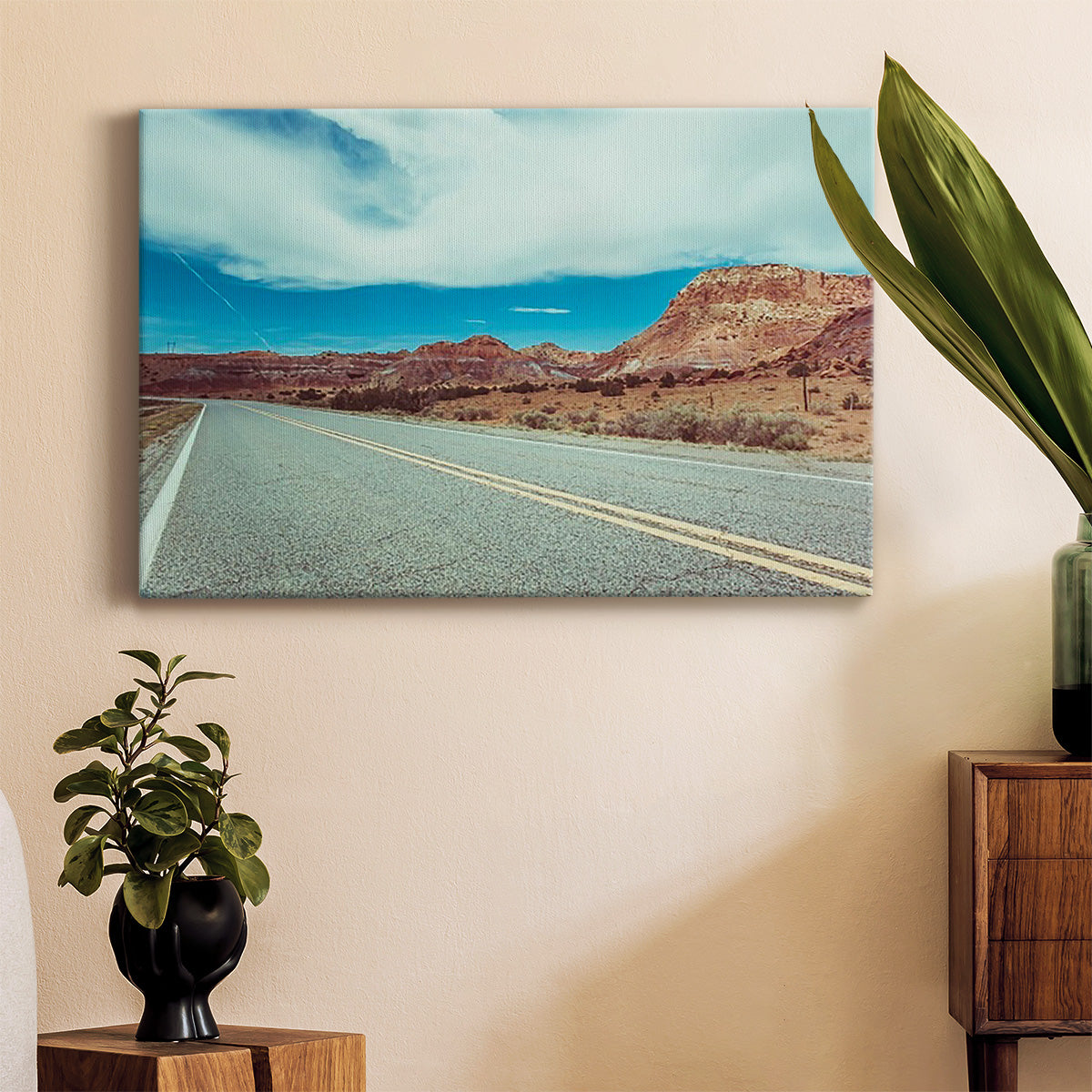 New Mexico Drive I Premium Gallery Wrapped Canvas - Ready to Hang