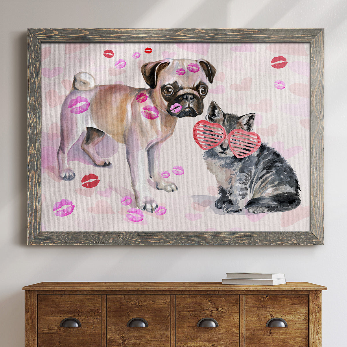 Cute Couture Collection A-Premium Framed Canvas - Ready to Hang
