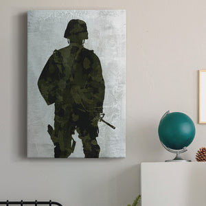 American Marine Abstract - Canvas Art Print