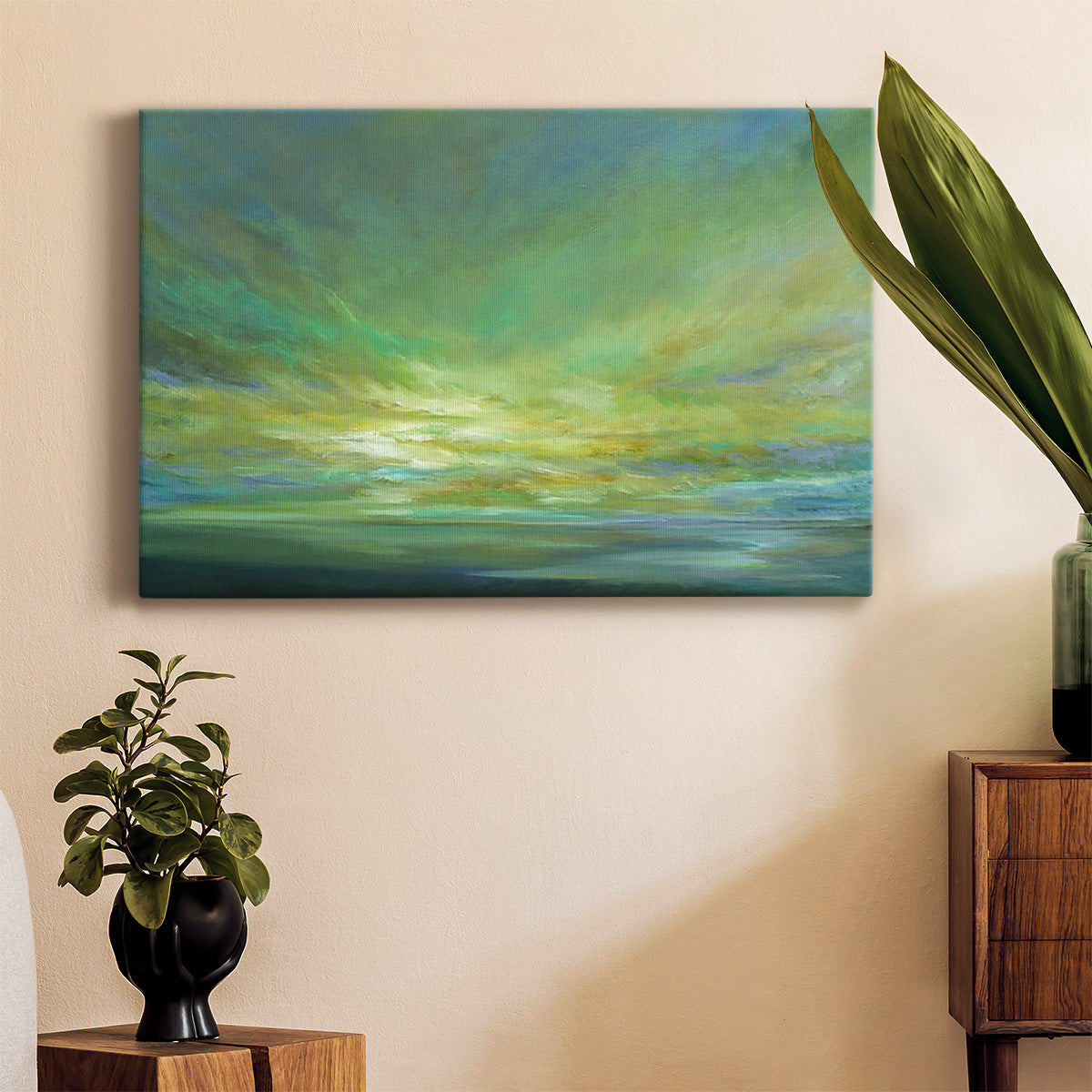 Coastal Views II Premium Gallery Wrapped Canvas - Ready to Hang