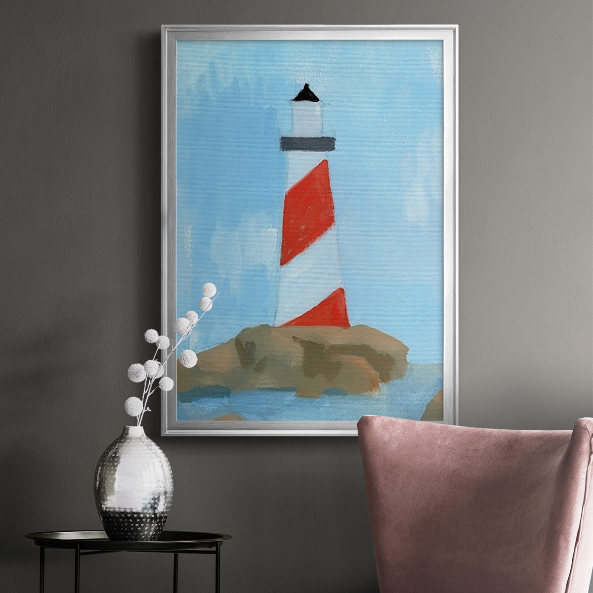 Lookout Point I Premium Framed Print - Ready to Hang