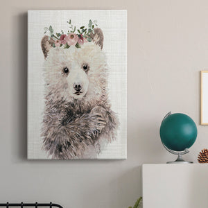 Dressy Cub Premium Gallery Wrapped Canvas - Ready to Hang