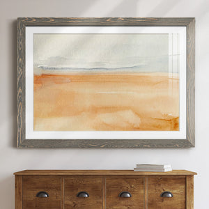 Ash Blue Horizon I-Premium Framed Print - Ready to Hang