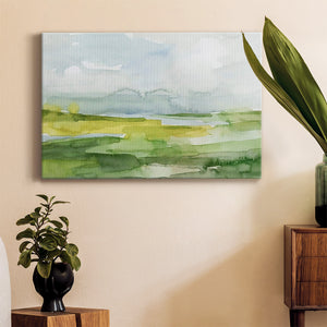 Watery Lowlands II Premium Gallery Wrapped Canvas - Ready to Hang