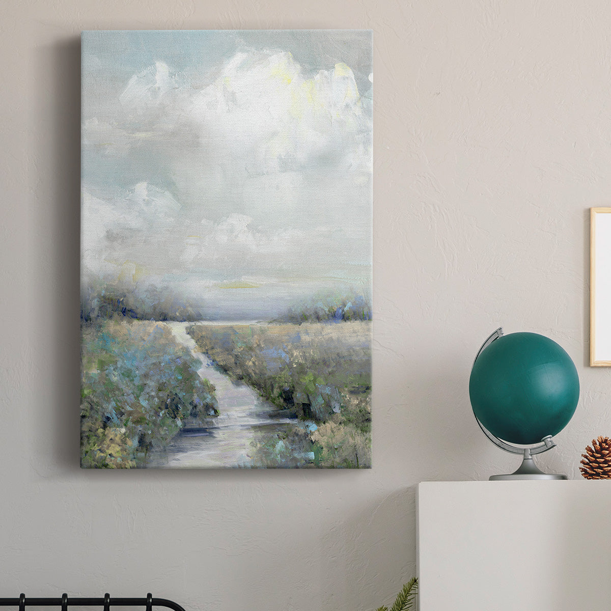 Peninsula Path Premium Gallery Wrapped Canvas - Ready to Hang