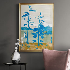 Cerulean Spruce I Premium Framed Print - Ready to Hang