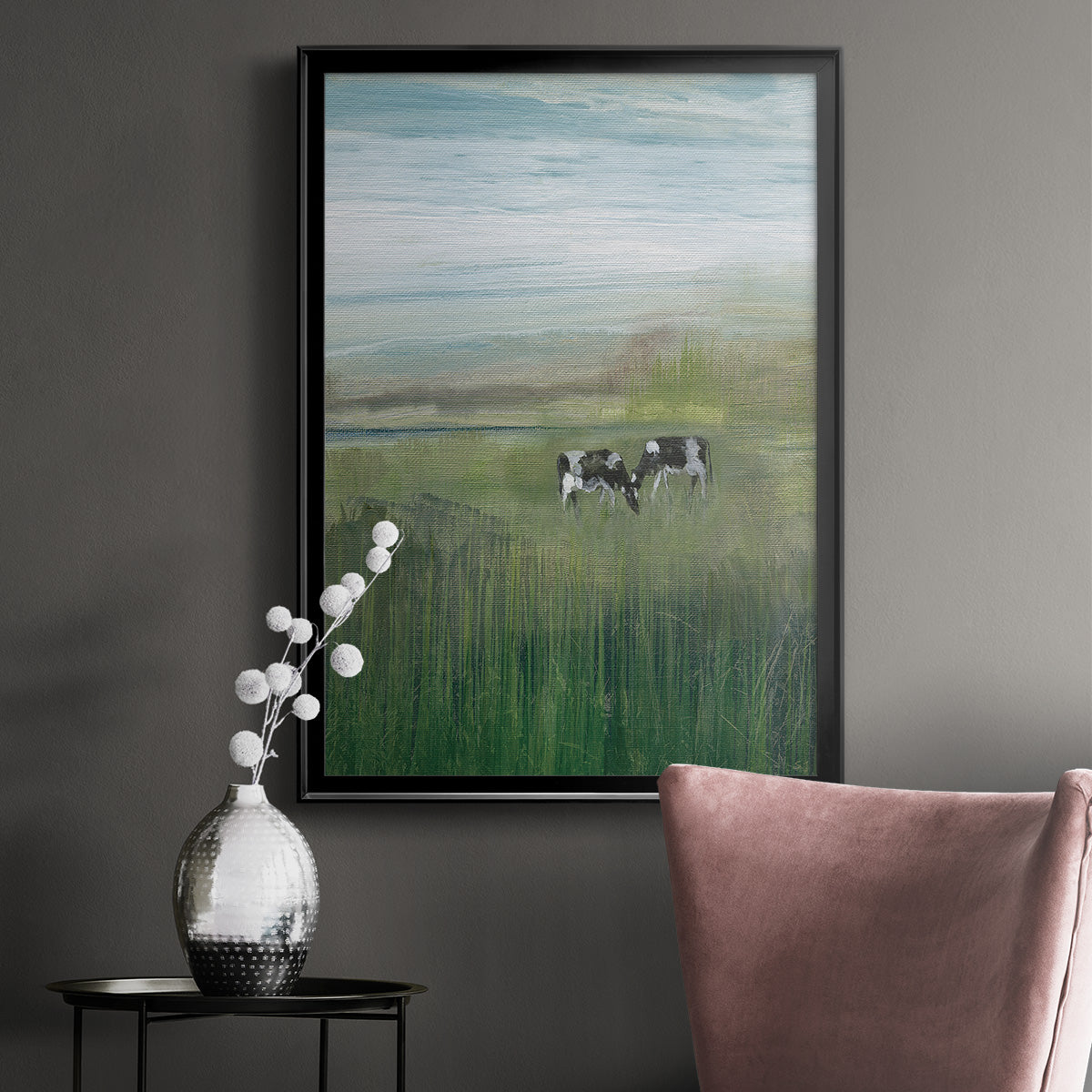 Out to Pasture I Premium Framed Print - Ready to Hang