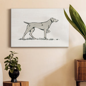 Neutral Pointer I Premium Gallery Wrapped Canvas - Ready to Hang