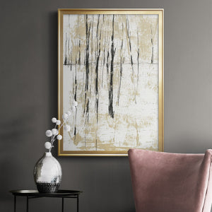 Gilded Forest II Premium Framed Print - Ready to Hang