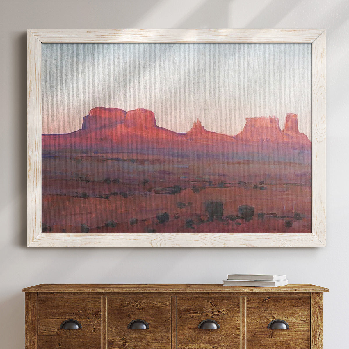 Red Rocks at Dusk II-Premium Framed Canvas - Ready to Hang