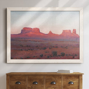 Red Rocks at Dusk II-Premium Framed Canvas - Ready to Hang