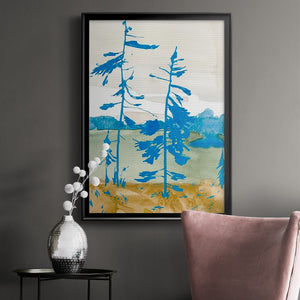 Cerulean Spruce I Premium Framed Print - Ready to Hang