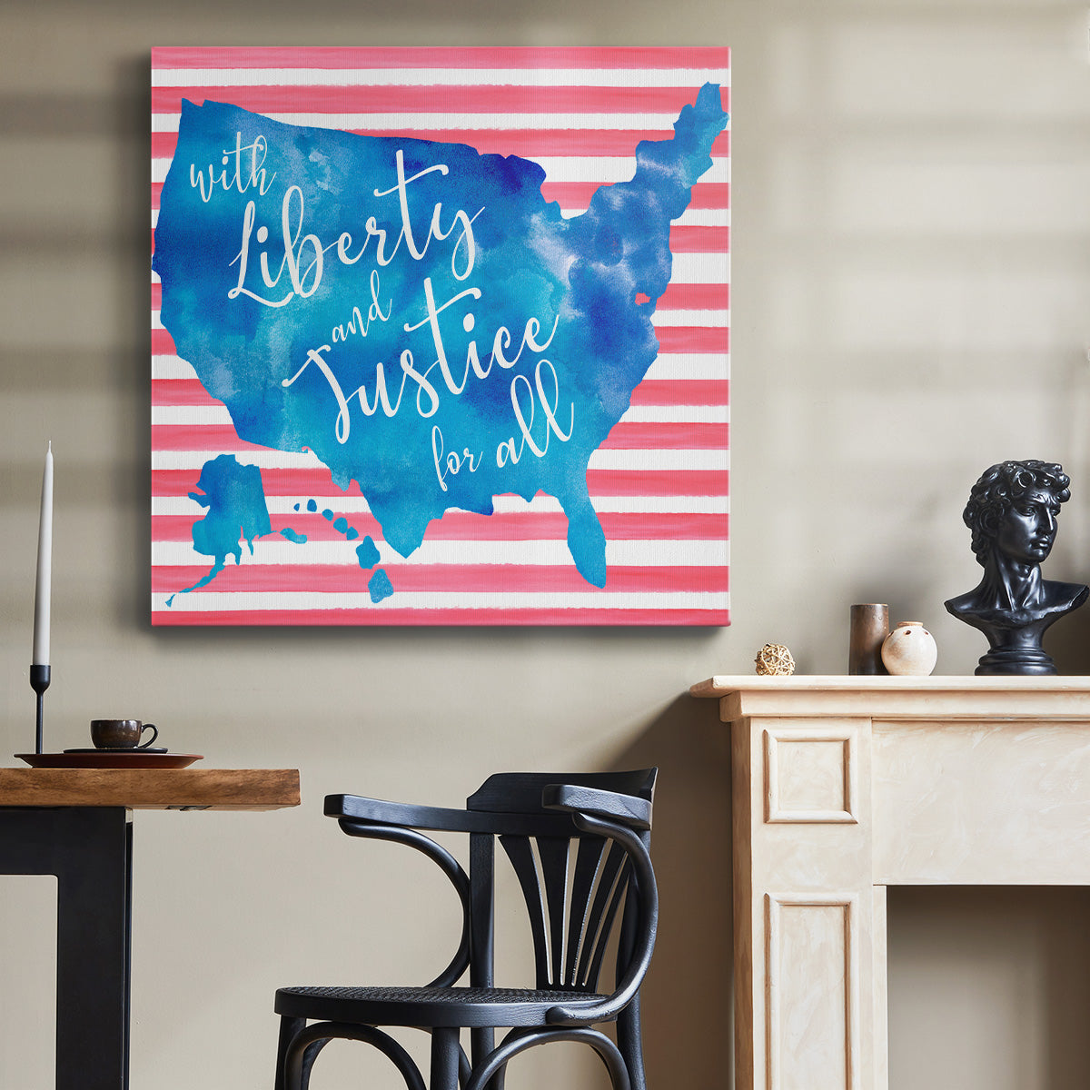 United We Stand I-Premium Gallery Wrapped Canvas - Ready to Hang