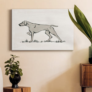 Neutral Pointer II Premium Gallery Wrapped Canvas - Ready to Hang