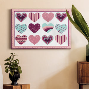 Sweet Valentine Collection A Premium Gallery Wrapped Canvas - Ready to Hang