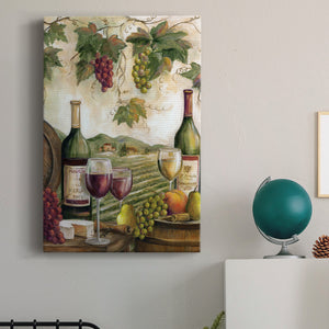 Country Red and White - Canvas Art Print