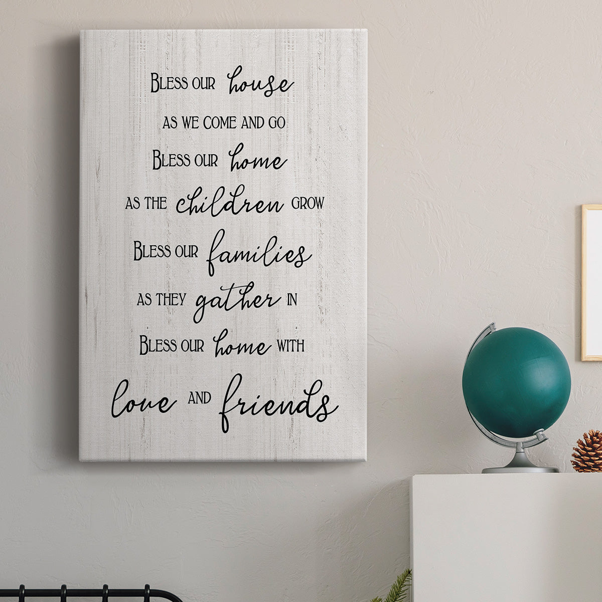 Love and Friends Premium Gallery Wrapped Canvas - Ready to Hang
