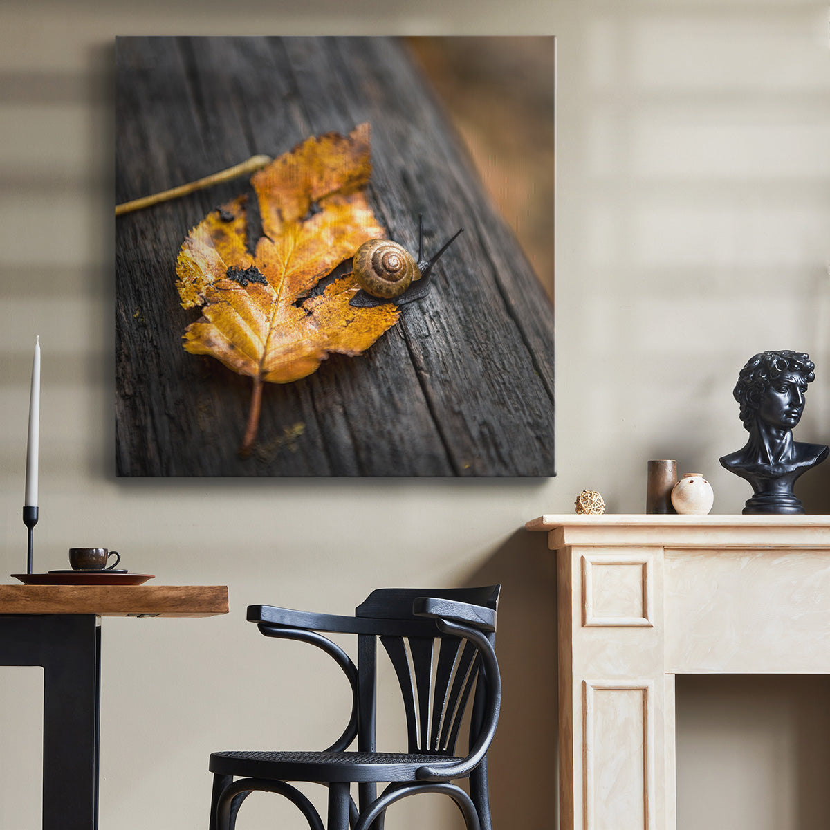 Snail's Pace-Premium Gallery Wrapped Canvas - Ready to Hang