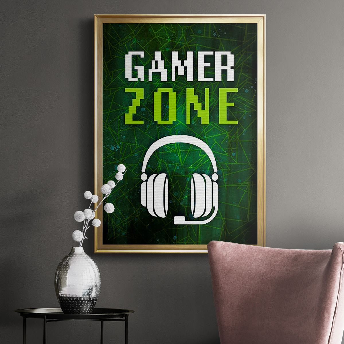 It's Game On IV Premium Framed Print - Ready to Hang