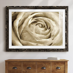 Neutral Wall Flower IV-Premium Framed Print - Ready to Hang
