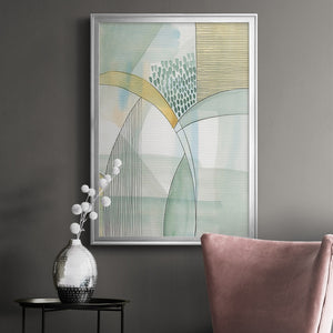 Mint Reflection I Premium Framed Print - Ready to Hang