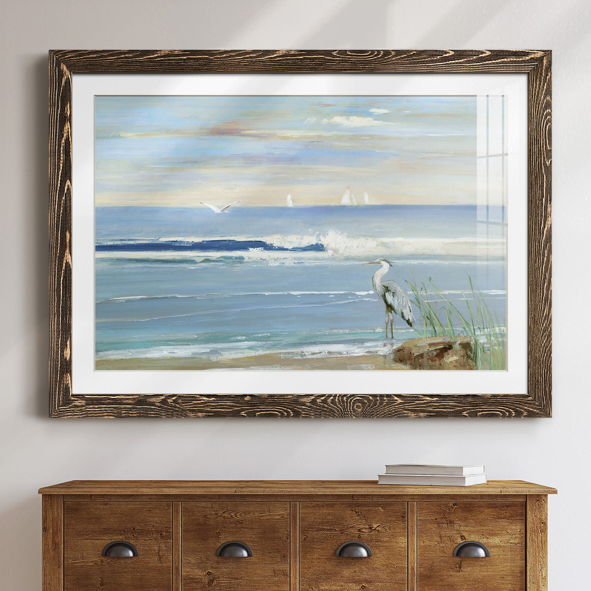 Sunrise Bay-Premium Framed Print - Ready to Hang