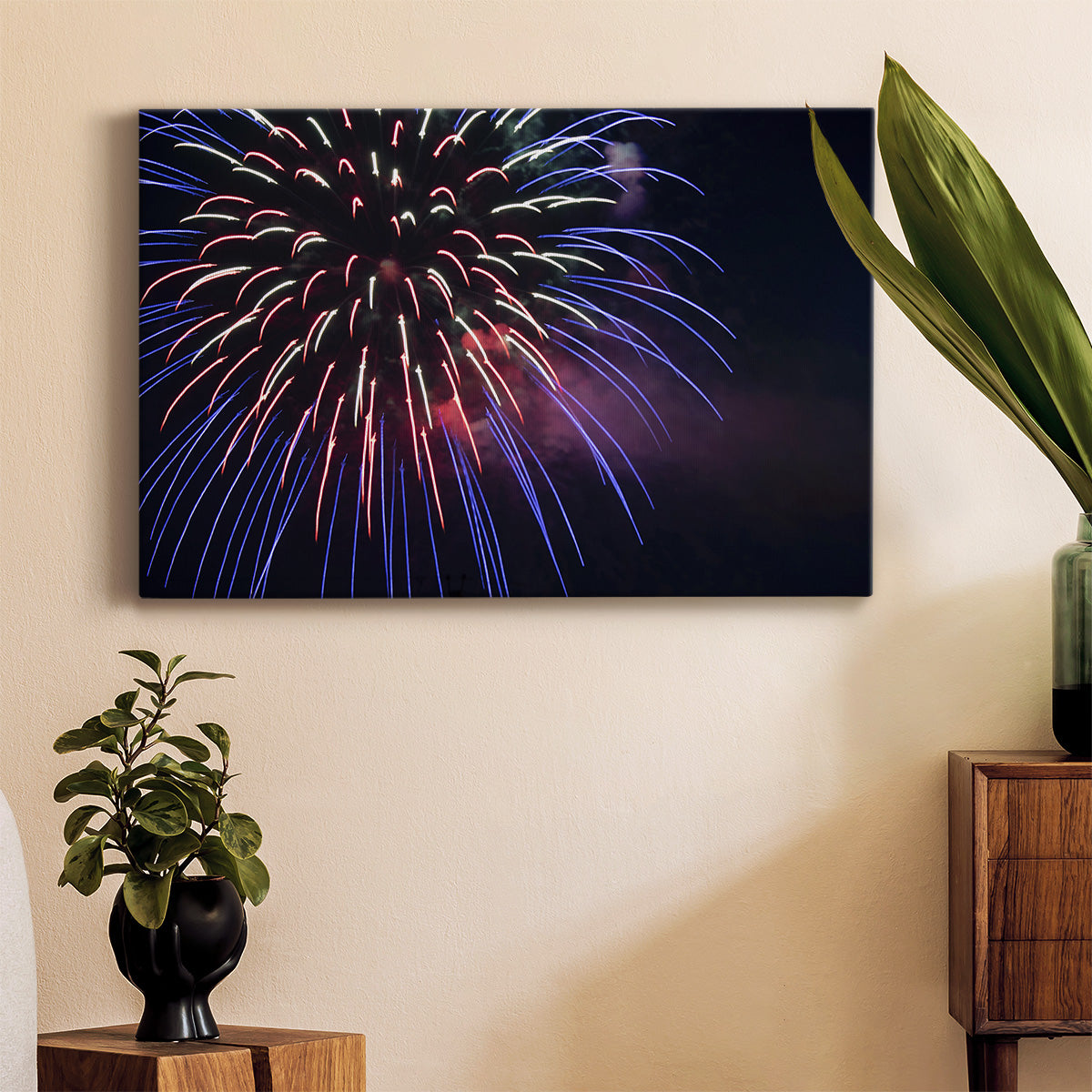 Sky Flower Premium Gallery Wrapped Canvas - Ready to Hang