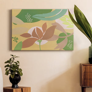 Neutral Blooms I Premium Gallery Wrapped Canvas - Ready to Hang
