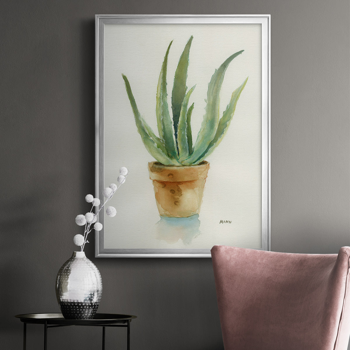 Succulent IV Premium Framed Print - Ready to Hang