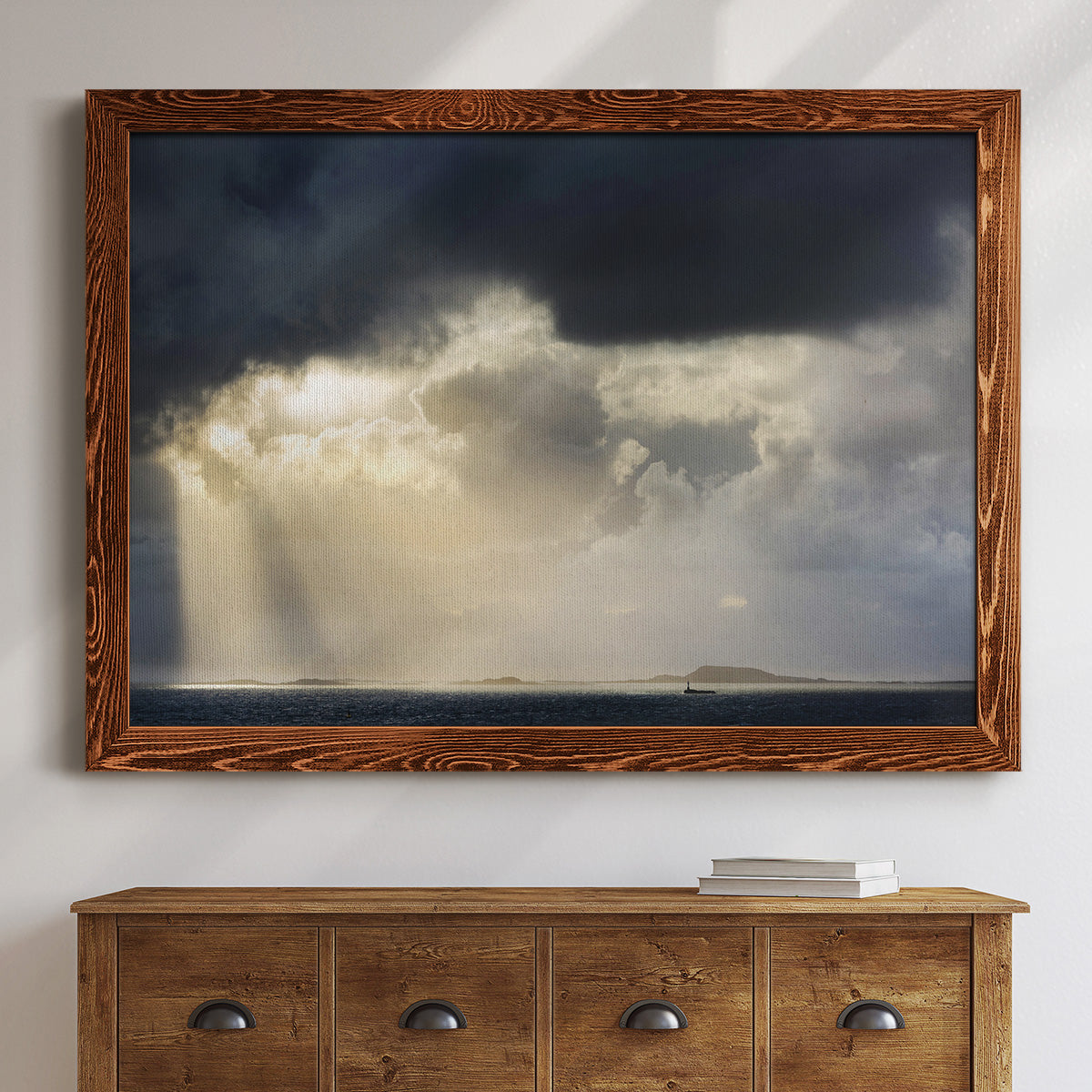 Rays of Light-Premium Framed Canvas - Ready to Hang