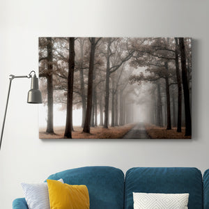 Misty Road - Canvas Art Print