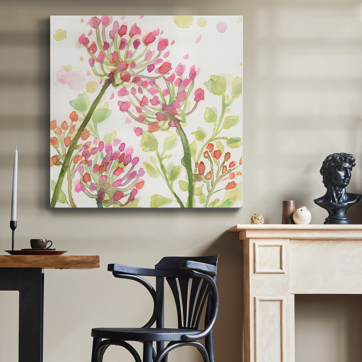The Favorite Flowers I-Premium Gallery Wrapped Canvas - Ready to Hang