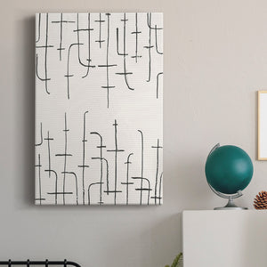 Vertical Arrangement I Premium Gallery Wrapped Canvas - Ready to Hang