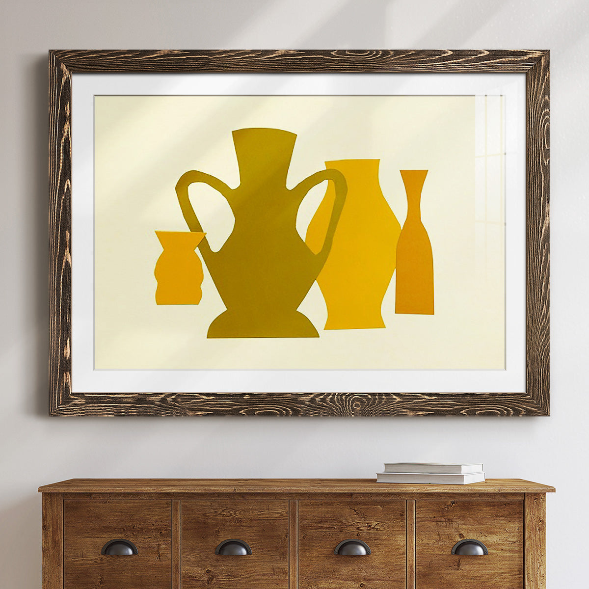 Posing Pottery I-Premium Framed Print - Ready to Hang