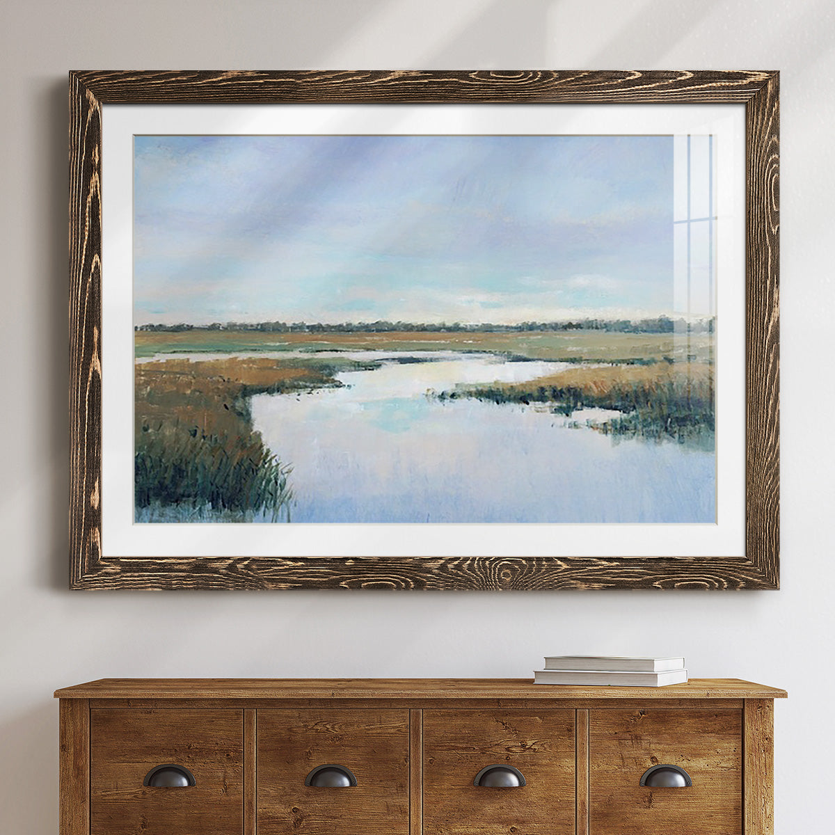 Coastal Plains I-Premium Framed Print - Ready to Hang