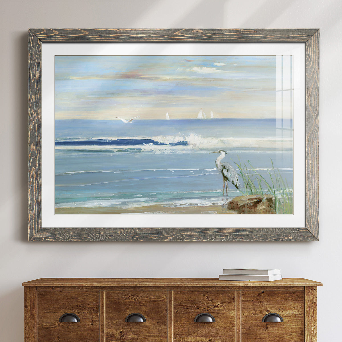 Sunrise Bay-Premium Framed Print - Ready to Hang