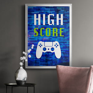 It's Game On I Premium Framed Print - Ready to Hang