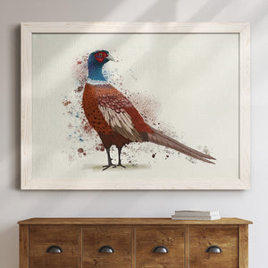 Pheasant Splash 5-Premium Framed Canvas - Ready to Hang