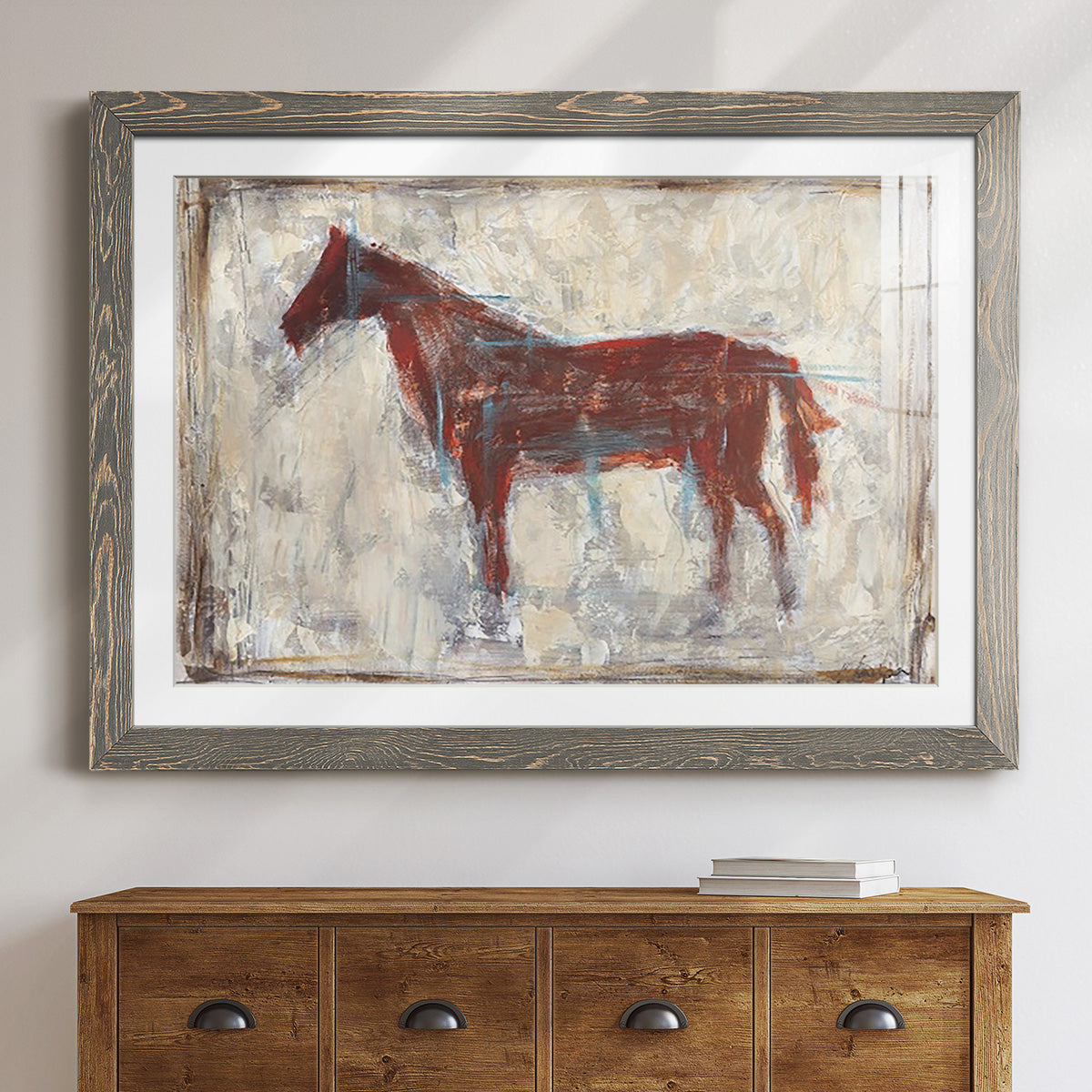 Iron Equine I-Premium Framed Print - Ready to Hang